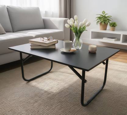 EuroQon Easy Fold Engineered Wood Coffee Table