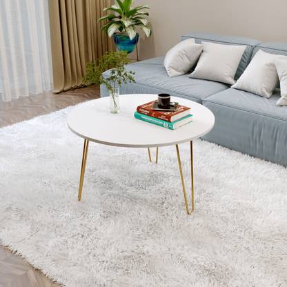 BLUEWUD Mayrite Coffee Center Sofa Teapoy Console Table for Sofa set Living Room Home Engineered Wood Coffee Table