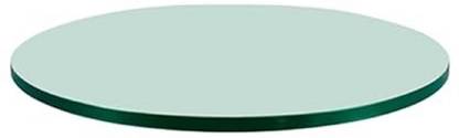 Implemental Toughened Glass, Shape: Round (8" X 12 MM) Glass Coffee Table