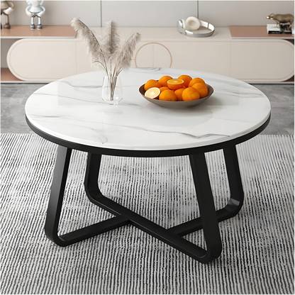 Yusha handicrafts Modern Center Round Coffee Table Classic Stacking table Multipurpose Table Engineered Wood Coffee Table