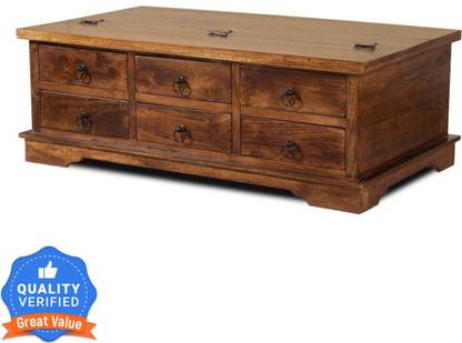 THE ATTIC Sheesham Solid Wood Coffee Table