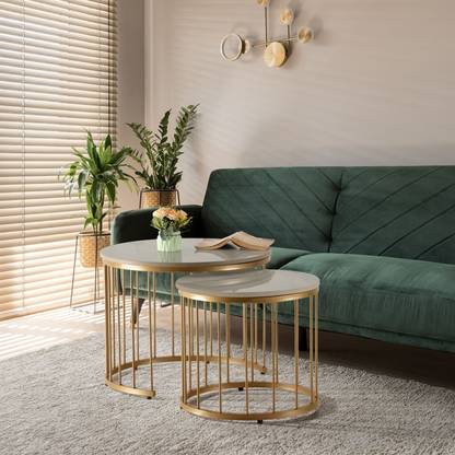 Wakefit Kaffeost Stone Coffee Table