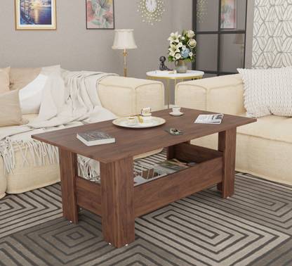 Avenue Venture Multipurpose Coffee Table, Console Table, Sofa Table Easy To Assemble Engineered Wood Coffee Table
