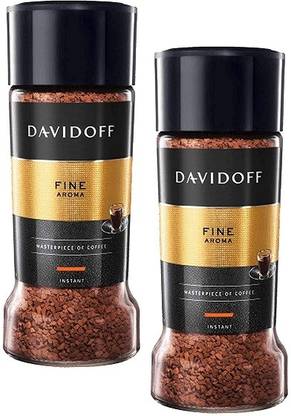 Davidoff Fine Aroma|100%Arbica|Elegant &Fragrant 100gm(Pack of 2)|(Imported) Instant Coffee