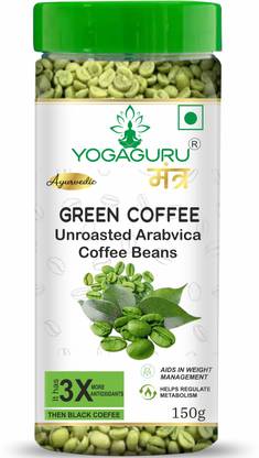 YOGAGURU MANTR Green Coffee Beans for Weight Loss Coffee Beans Coffee Beans