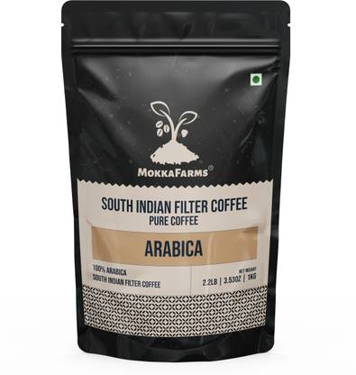 Mokkafarms Authentic 100% Arabica, 0% Chicory | Rich Aroma, Fresh Roast, Single Origin | Filter Coffee