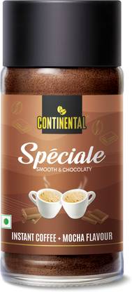 Continental Speciale Mocha Flavored Coffee | Medium Roast | Makes 25 Cups | Both Hot & Cold Instant Coffee