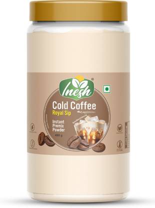 inesh Cold Coffee Royal Sip | Instant Coffee Premix Powder 450g jar Instant Coffee