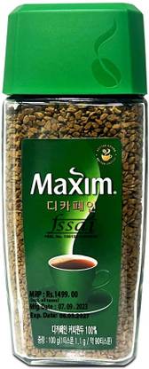Maxim Granules Decaffeinated Instant Coffee