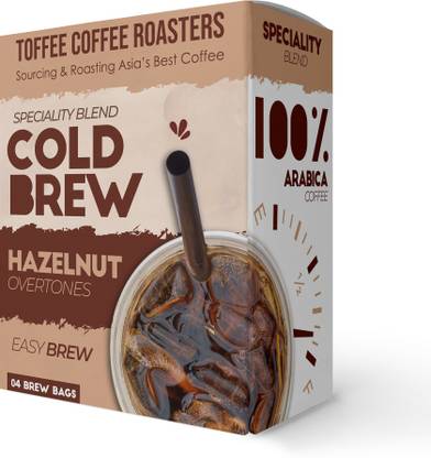 Toffee Coffee Roasters Hazelnut Cold Brew 100% Arabica Coffee Cold Brew Coffee