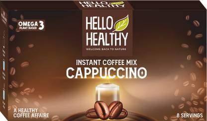 Hello Healthy Cappuccino Instant Coffee Cappuccino Flavoured Instant Coffee