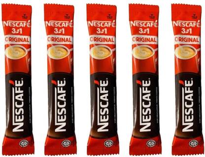 Nescafe 3 in 1 Original 5 Sachets 90g Instant Coffee