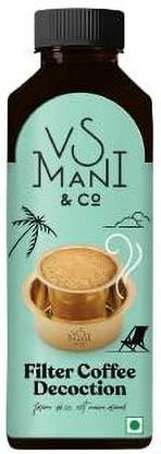 VS MANI & CO. Instant Filter Coffee Decoction- Strong & Aromatic Authentic South Indian Flavor Filter Coffee