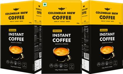 Colombian Brew Pure Instant Coffee, Smooth & Strong, 100g Buy 2 Get 1 Instant Coffee