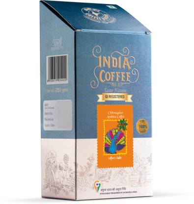 COFFEE BOARD INDIA COFFEE A Premium GI Registered Chikmagalur Arabica Roast & Ground Coffee