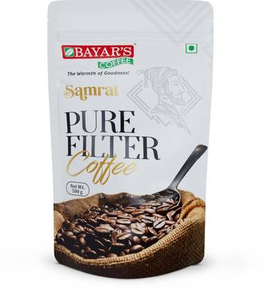 bayars Samrat Filter Coffee,100% Coffee without Chicory, Pure Coffee Powder Filter Coffee
