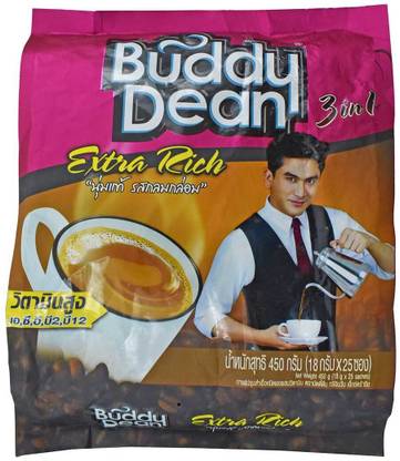 Buddy Bean Extra Rich 3in1 Coffe Mix Powder Instant Coffee