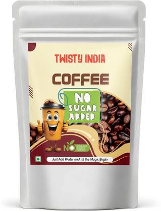 Twisty The Boba Station Instant Coffee, Sugar-Free, Bold and Aromatic Blend (No Added Sugar Coffee) Instant Coffee
