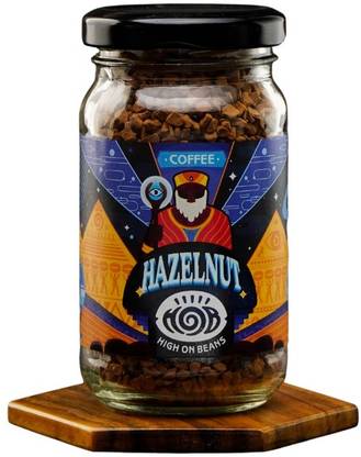 High on beans Hazelnut Instant Coffee