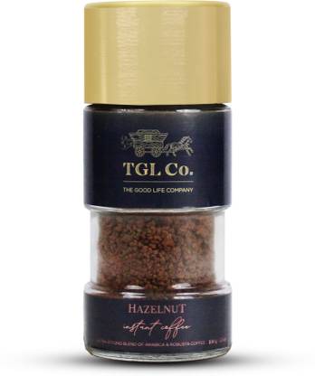 TGL Co. Hazelnut Flavoured Instant Coffee (100 gm) | blend of Arabica & Robusta Coffee Instant Coffee