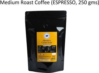 himalaya cornerstone coffee Medium Roast ESPRESSO Coffee 100% Arabica Freshly from Darjeeling Hills Roast & Ground Coffee
