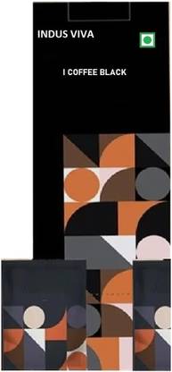 INDUS VIVA Coffee Black I coffee 50 sachets Instant Coffee