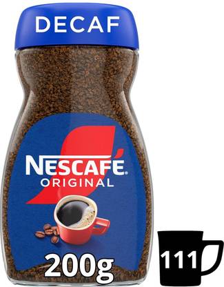 Nescafe Original Decaf Full & Bold Flavour Instant Coffee Roast & Ground Coffee