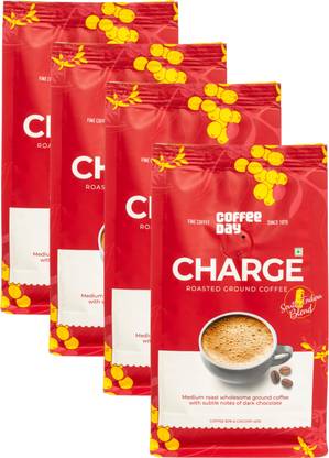 Café Coffee Day Cafe Coffee Day Charge Coffee Powder (60% Coffee 40% Chicory) Roast & Ground Coffee