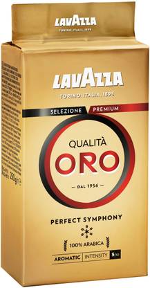 Lavazza Torino Italia Qualta PRO Premium Coffee 100% Arabica Roast & Ground Coffee