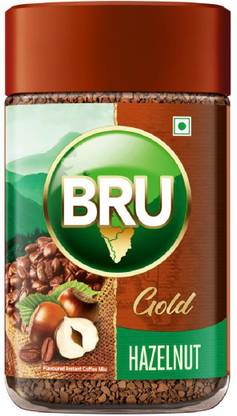 BRU Gold Freeze Dried Hazelnut 100gm Instant Coffee