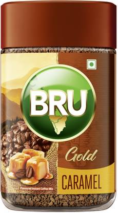 BRU Gold Freeze Dried Caramel Coffee Beans
