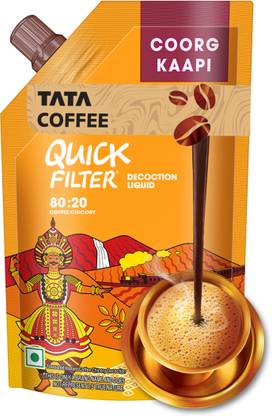 Tata Coffee Coffee Decoction Liquid Coorg Kaapi, Filter Coffee Like Experience, Easy to Make Filter Coffee