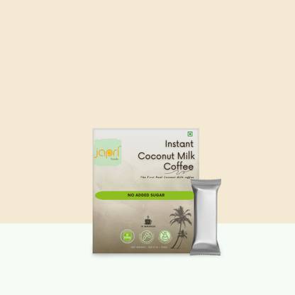 japri Instant Coconut Milk No Added Sugar Coffee Premix | Plant Based Coffee Instant Coffee
