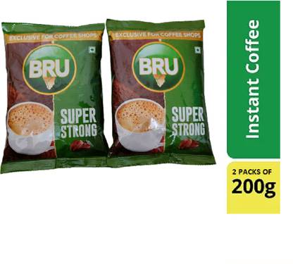BRU INSTANT COFFEE SPECIAL CATERING PACK OF 2 (EACH 200g) Instant Coffee