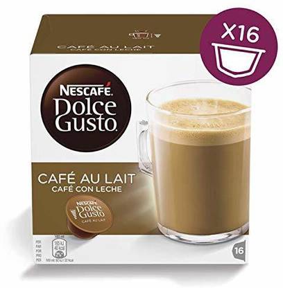 Nescafe Dolce Gusto Cafe au Lait Cafe Con Leche Capsule Instant Coffee