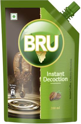 BRU Instant Decoction Ready to Use Decoction Tasty Filter Coffee in Seconds Filter Coffee