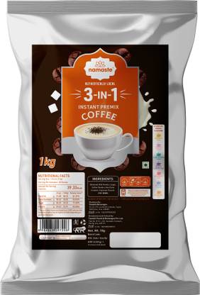Namaste Chai Instant Premix Coffee 1Kg, 3 In 1 Premix Instant Coffee