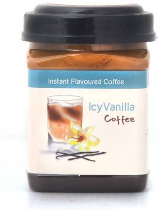 hetals homemade Premium ICY VANILA Flavoured Coffee Dalgona Coffee Premix | Enjoy Hot or Cold Instant Coffee