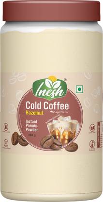 inesh Cold Coffee Hazelnut Instant Premix Powder Instant Coffee