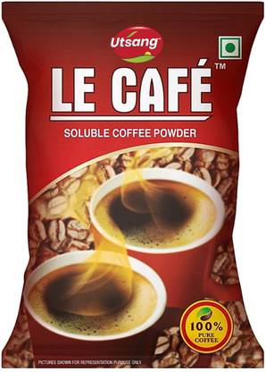 UTSANG Le Cafe Pure Roasted & Grounded Xtra Strong Instant Coffee - 50g Instant Coffee