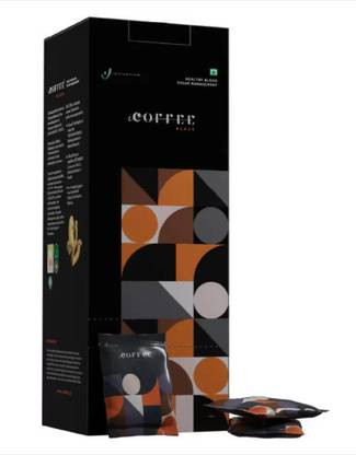 INDUS VIVA ICoffee Black 50 Sachet Of 10GM Each Instant Coffee