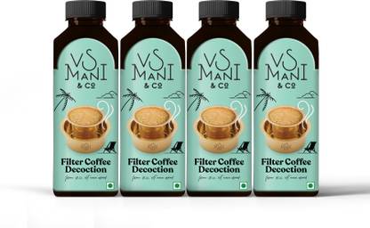VS MANI & CO. Liquid Instant Filter Coffee Decoction- Strong & Aromatic Authentic South Indian Filter Coffee