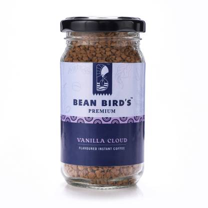 BEAN BIRD'S Premium - Vanilla Cloud Flavoured Instant Coffee