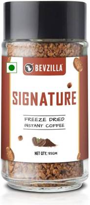 Bevzilla Signature Freeze Dried Instant Coffee Powder | Made from 100% Arabica Beans | Instant Coffee  (95 g)