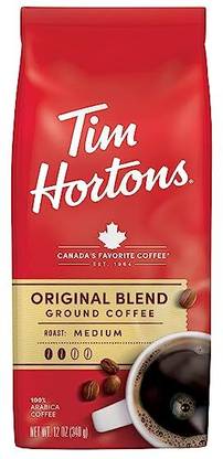 Tim Hortons Original Blend Ground Coffee Medium Roast Roast & Ground Coffee