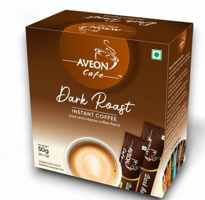 AVEON Dark Roast Sachet-25 Instant Coffee