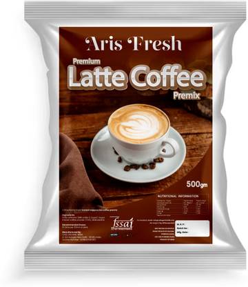 Aris fresh Instant Latte Coffee Premix | Premium Quality | Low sugar | Instant Coffee