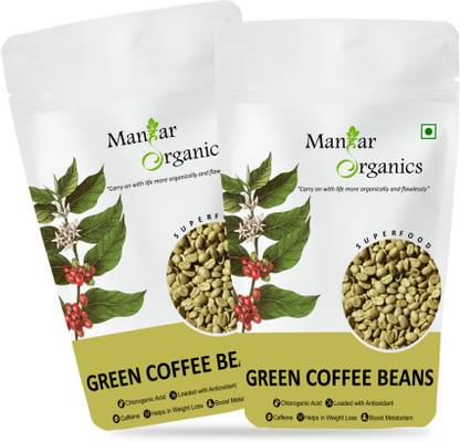 ManHar Organics Columbian Green Coffee Beans | Rich in Antioxidants | Supports Weight Management Coffee Beans