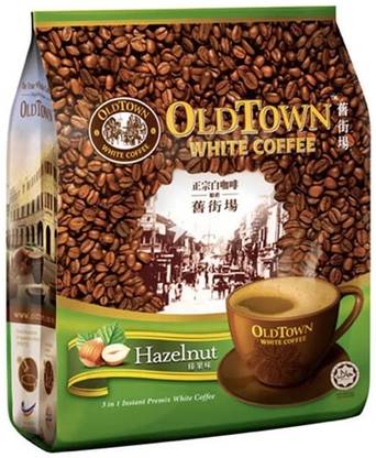 Old Town White Coffee Blend 3in1 Rich Hazelnut Flavour Instant Coffee Mix 15 Sticks Instant Coffee