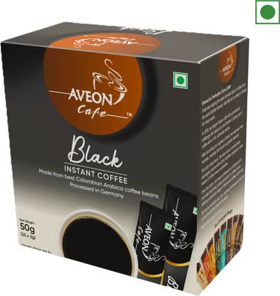AVEON Cafe Black Sachet-25 Instant Coffee